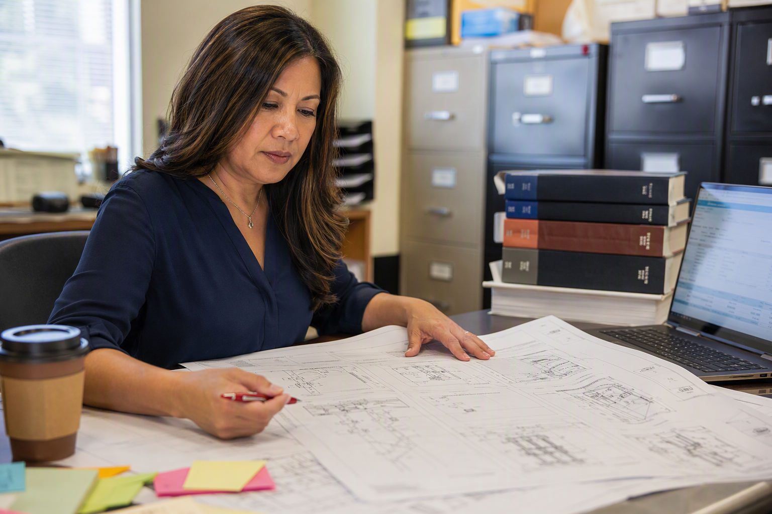 Building department plan examiner reviewing California elevator upgrade permit drawings for a major renovation project subject to ASME A17.1 and Title 8 code compliance